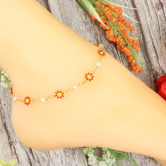 "Dainty Anklet for Women – Elegant Everyday Jewelry & Perfect Gift | MLCRC1520 - Picture 9 of 10